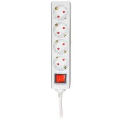 Uzadıcı Voltam 5 m VP-06 4 Way Germany Type Power Strip