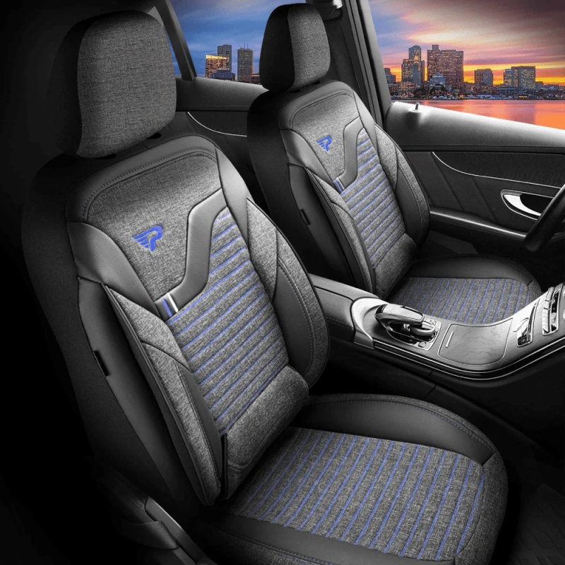 Oturacaq örtükləri Panda Boston Series Black/Blue