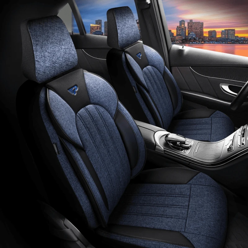 Oturacaq örtükləri Panda Marsel Series Blue/Black