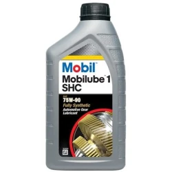 Sürətlər qutusu üçün yağ Mobil Mobilube 1 SHC 75W90 1 lt
