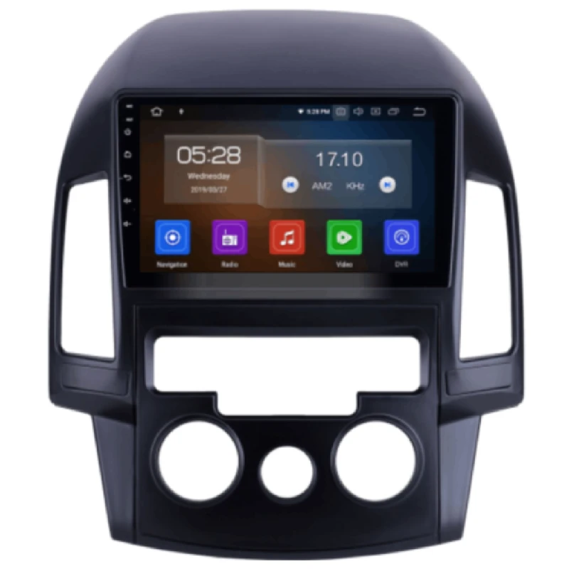 Android Car Monitor King Cool TS7 2/32 GB & Carplay For Hyundai I30 (A/C Manual)