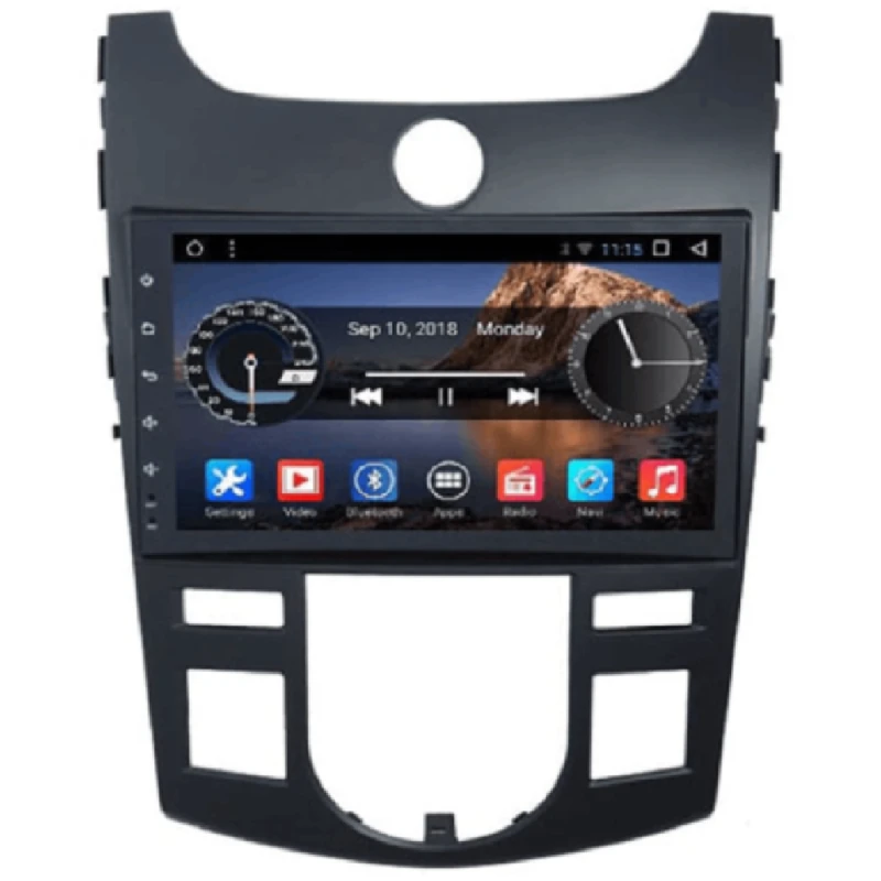 Android Car Monitor King Cool TS7 2/32 GB & Carplay For Kia K3 2009-2012 (Cli̇mate Control)