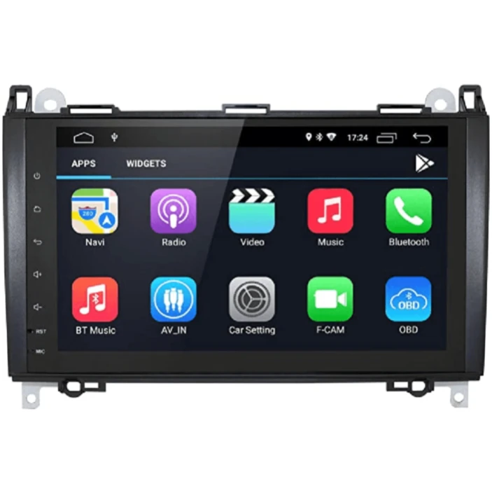 Автомобильный Монитор Android King Cool TS7 2/32 Gb & Carplay Для Mercedes Vito 2007-2010