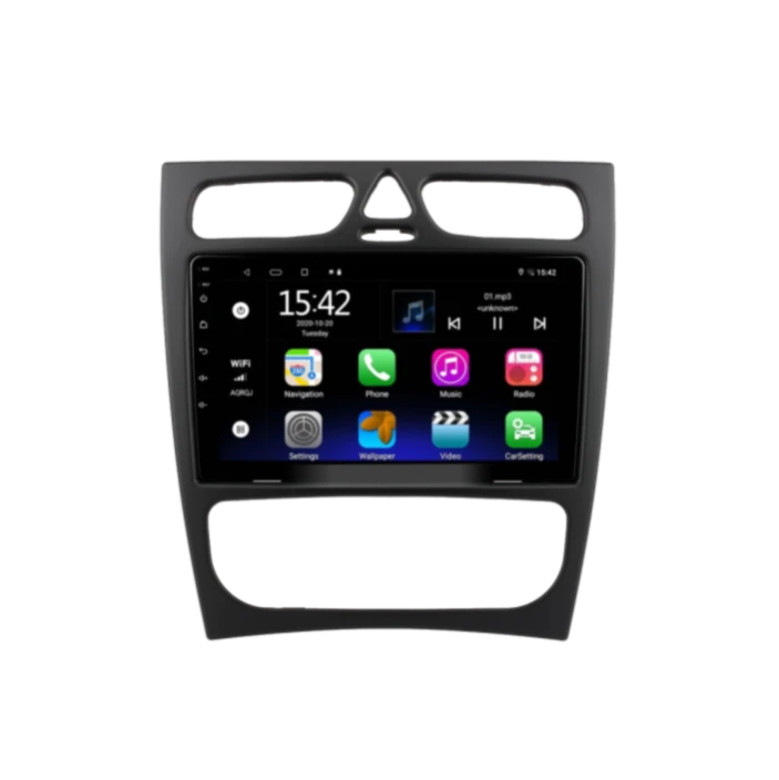 Автомобильный Монитор Android King Cool TS7 2/32GB & Carplay Для Mercedes W203 C-Class 2001-2004