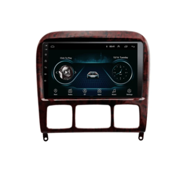 Android Car Monitor King Cool TS7 2/32GB & Carplay For Mercedes S-Class W220