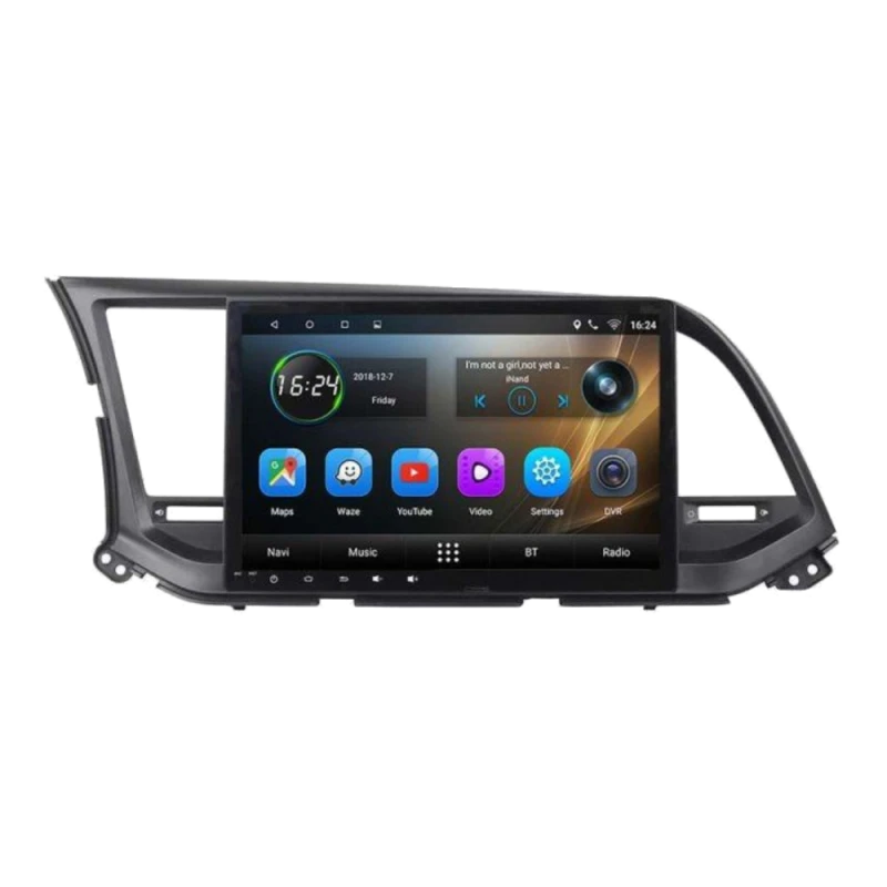 Android Car Monitor King Cool T18 2/32GB DSP & Carplay For Hyundai Elantra 2017-2019
