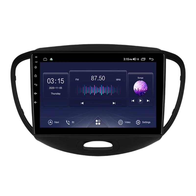 Автомобильный Монитор Android King Cool T18 2/32GB DSP & Carplay для Hyundai I10