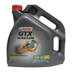 Моторное масло Castrol GTX ULTRACLEAN 10W-40 A3/B4 4L