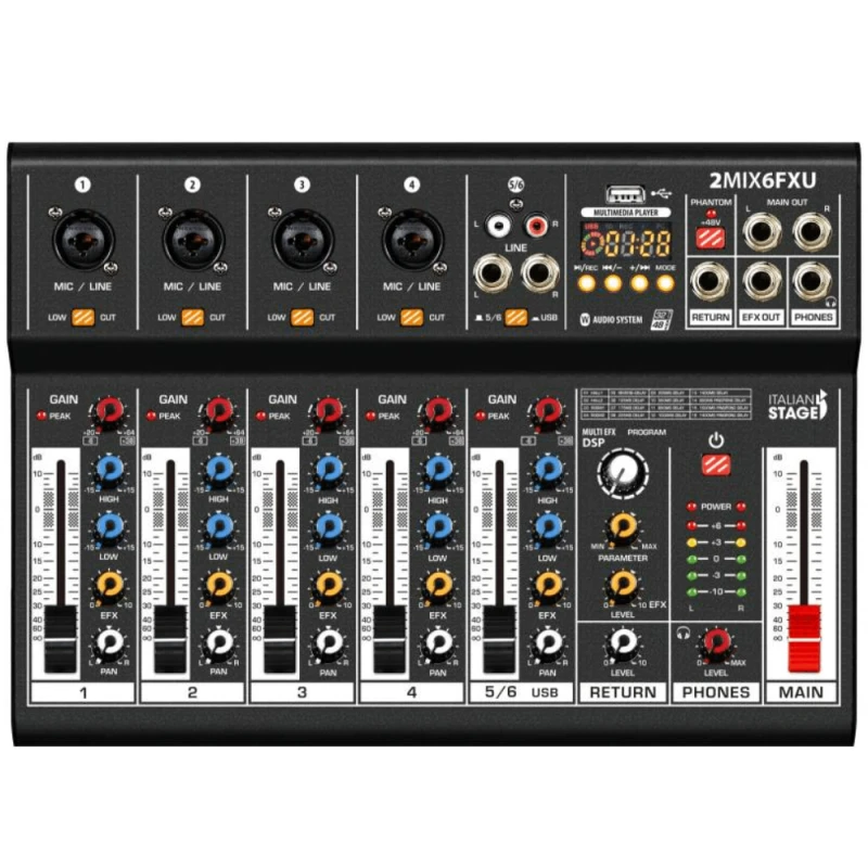 Mikşer Proel IS 2MIX6FXU