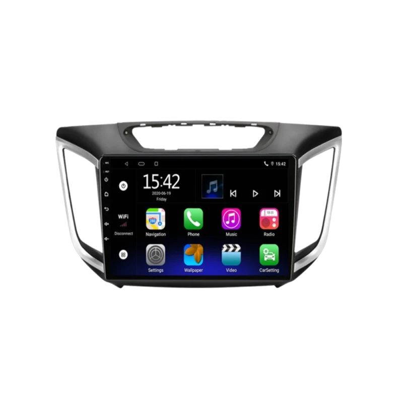 Автомобильный Монитор Android King Cool T18 4/64 GB DSP & Carplay для Hyundai Creta IX25