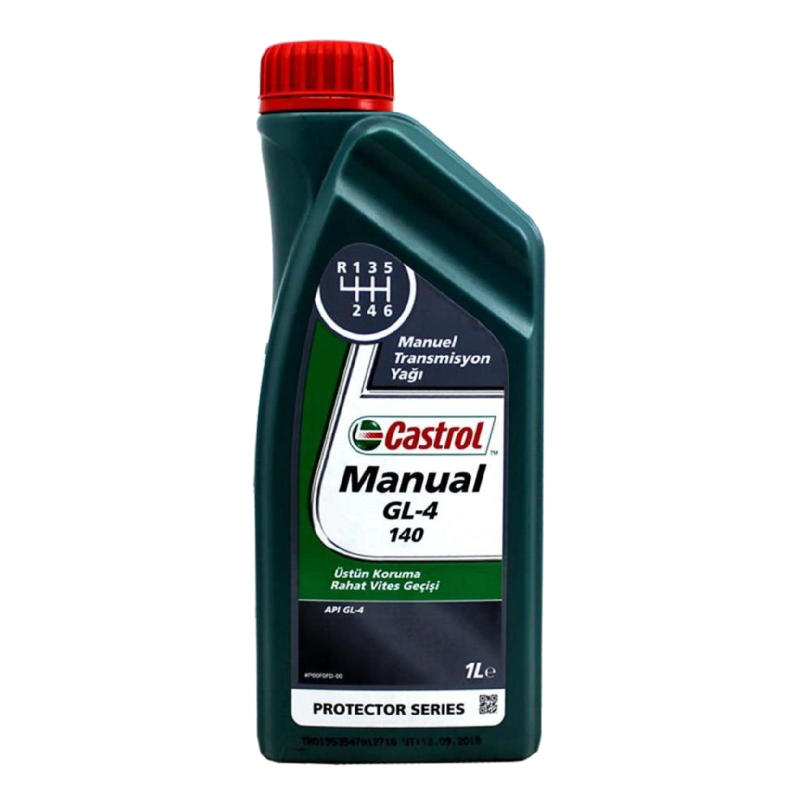 Sürətlər qutusu üçün yağ Castrol Manual GL-4 140 1 lt