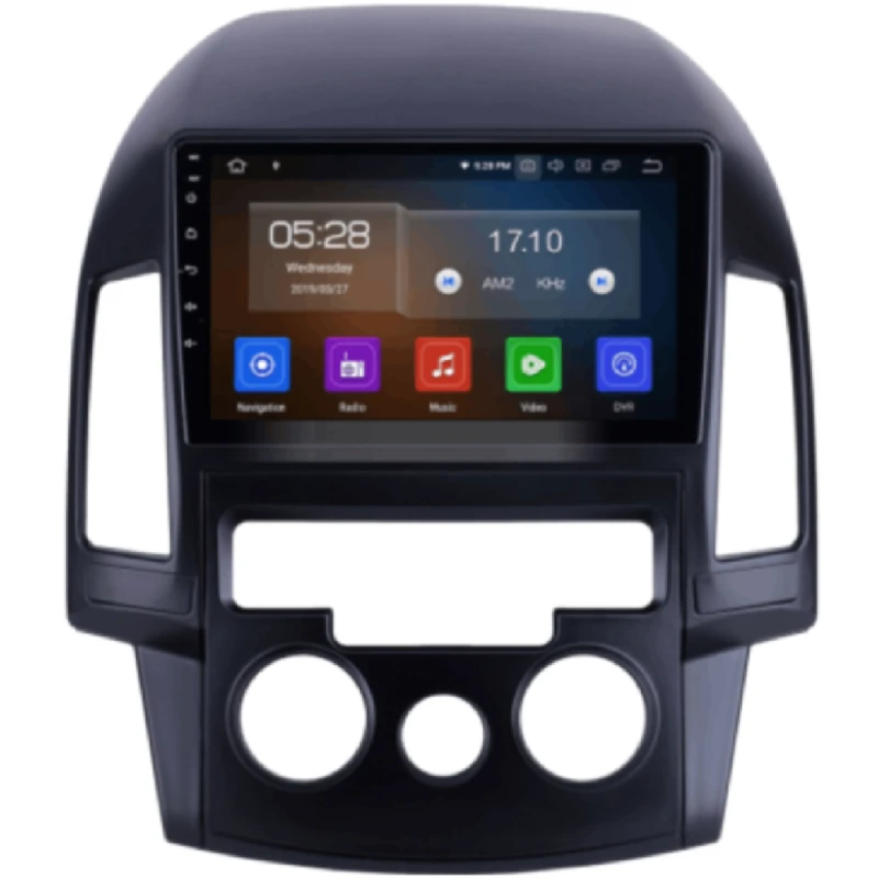 Android Car Monitor King Cool T18 3/32 GB DSP & Carplay for Hyundai I30 (A/C Manual)