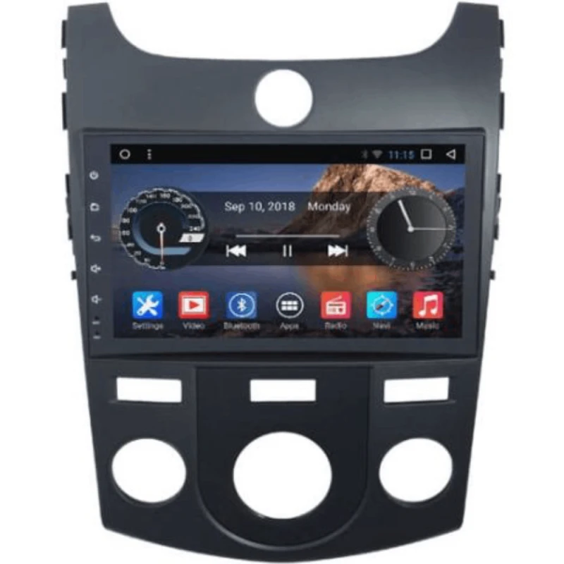 Android Car Monitor King Cool T18 3/32 GB DSP & Carplay for Kia K3 2009-2012 (Manual)
