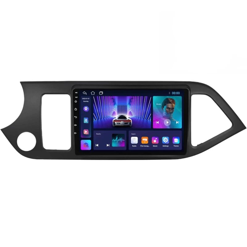 Android Car Monitor King Cool T18 3/32 GB DSP & Carplay for Kia Picanto 2011-2017