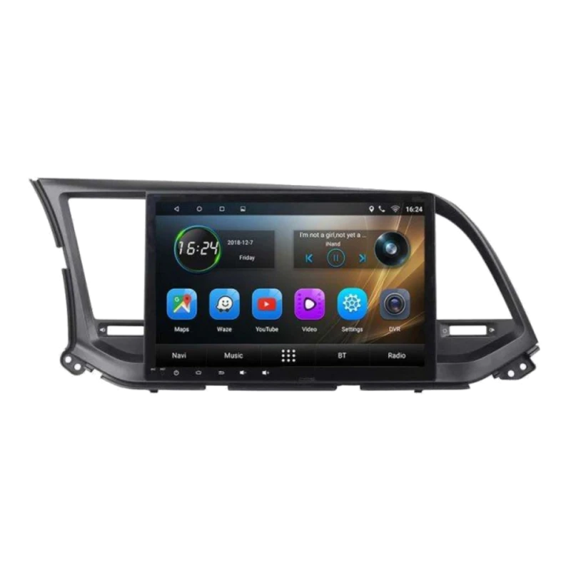 Android Car Monitor King Cool T18 4/64 GB DSP & Carplay For Hyundai Elantra 2017-2019