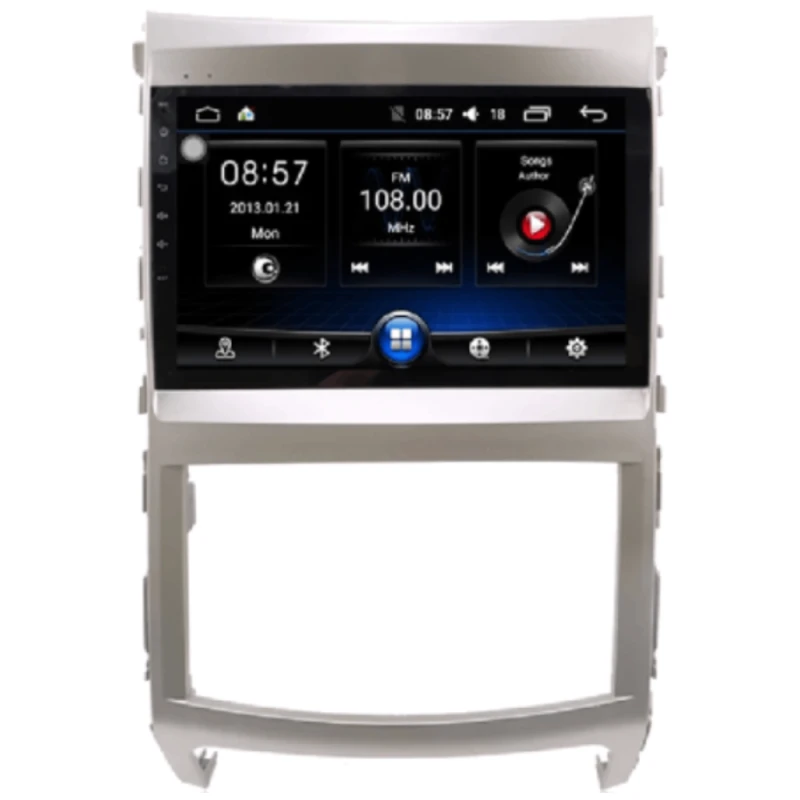 Android Car Monitor King Cool T18 4/64 GB DSP & Carplay for Hyundai Veracruz 2007-2012