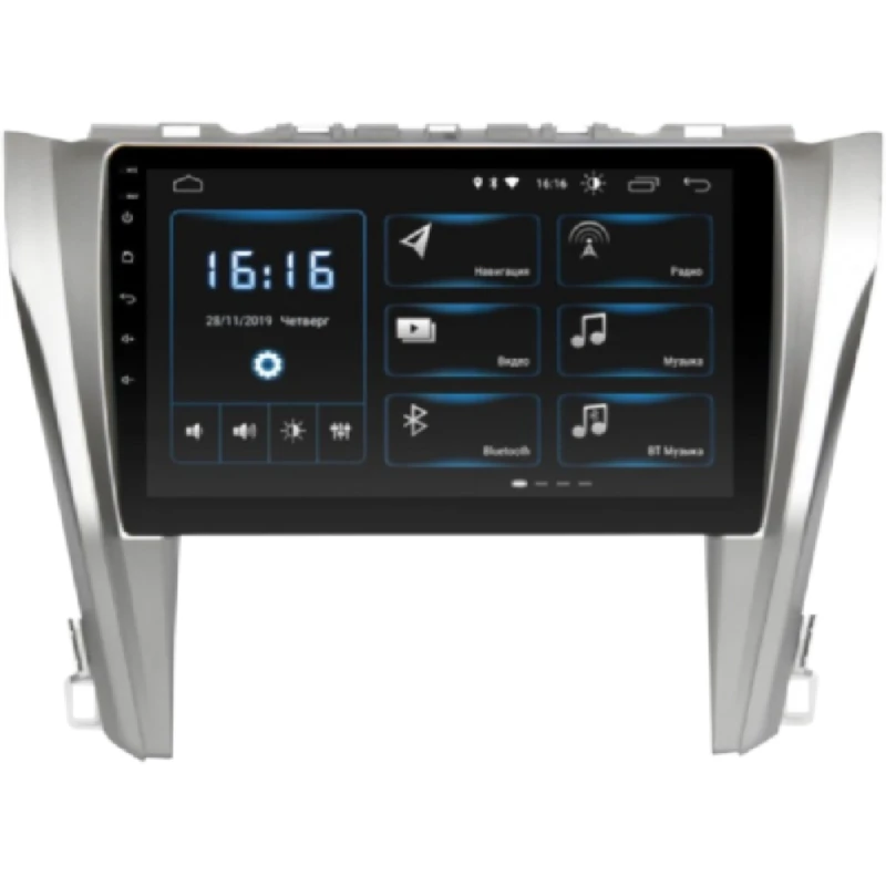 Android Car Monitor King Cool T18 4/64 GB DSP & Carplay For Toyota Camry 2015-2016 (Europe)