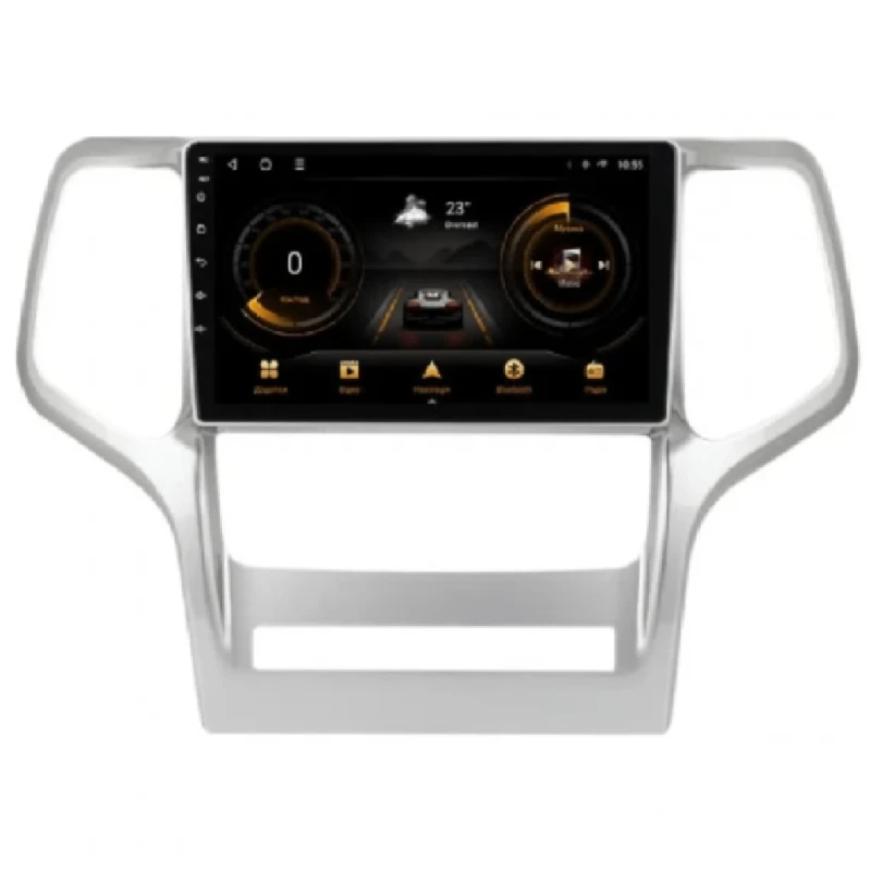 Автомобильный Монитор Android King Cool T18 4/64 GB DSP & Carplay для Jeep Grand Cherokee 2010-2013