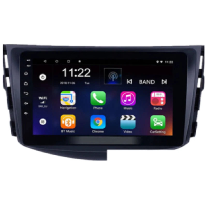 Автомобильный Монитор Android King Cool T18 3/32 GB DSP & Carplay для Toyota  RAV4 2007-2013