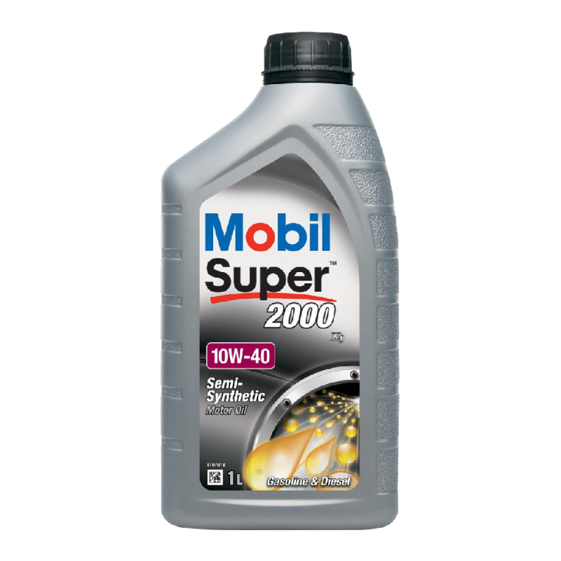 Mühərrik yağı Mobil Super 2000 X1 10W40 1L