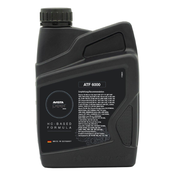 Масло для коробки передач Avista EVO ATF 6000 ( DEX VI ) 1 л