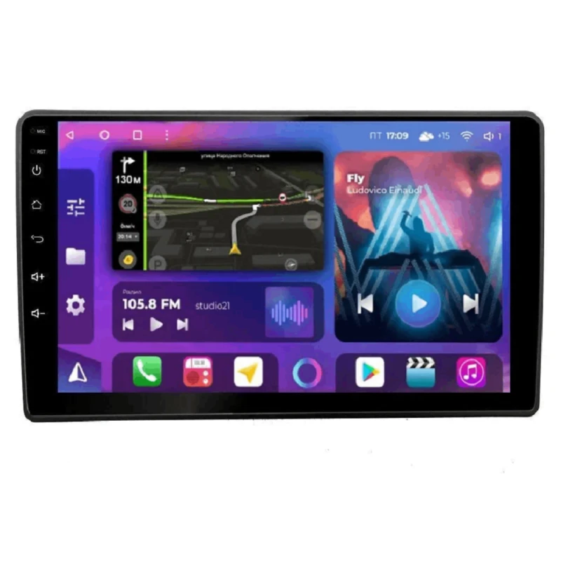 Android Car Monitor King Cool T18 3/32 GB DSP & Carplay for Chevrolet Cruze 2017