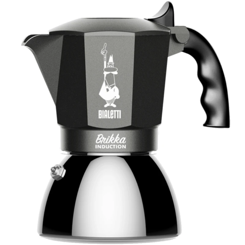 Гейзерная кофеварка Bialetti Moka Brikka 4TZ Induzione
