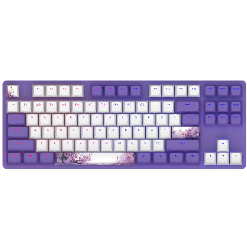 Игровая клавиатура Dark Project One 87 Violet Horizons G3MS Mech RGB / DPO87-GSH-DPUP-ANSI-UA