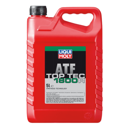Sürətlər qutusu üçün yağ Liqui Moly ATF Top Tec 1800 R 5 lt