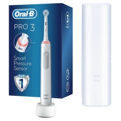 Электрическая зубная щетка Oral-B Pro3 D505.513.3X Белая