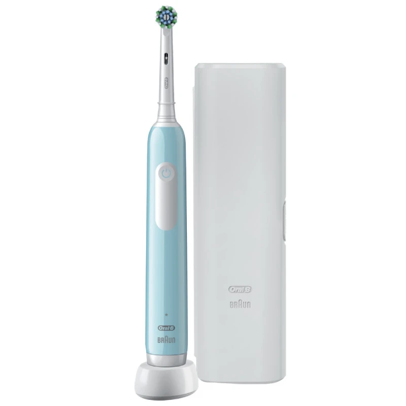 Электрическая зубная щетка Oral-B Pro1 D305.513.3X Синяя
