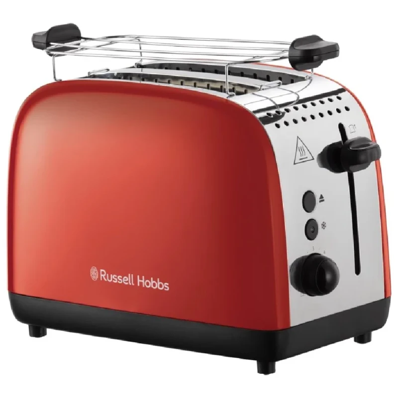 Тостер Russell Hobbs 2565456 kolours plus 2S Red