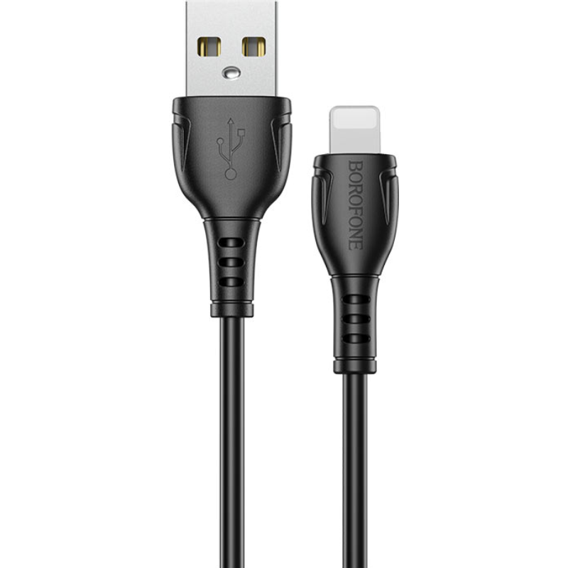 Borofone Triumph USB to Lightning Cable 1m Black BX51