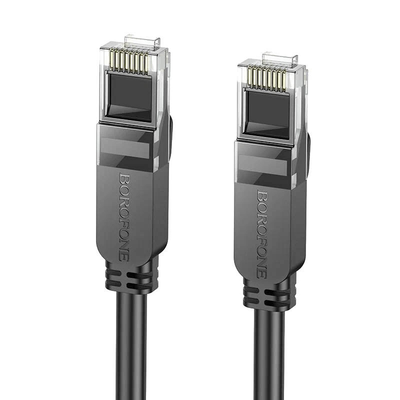 Lan Кабель Borofone 8 m BUS01 Black