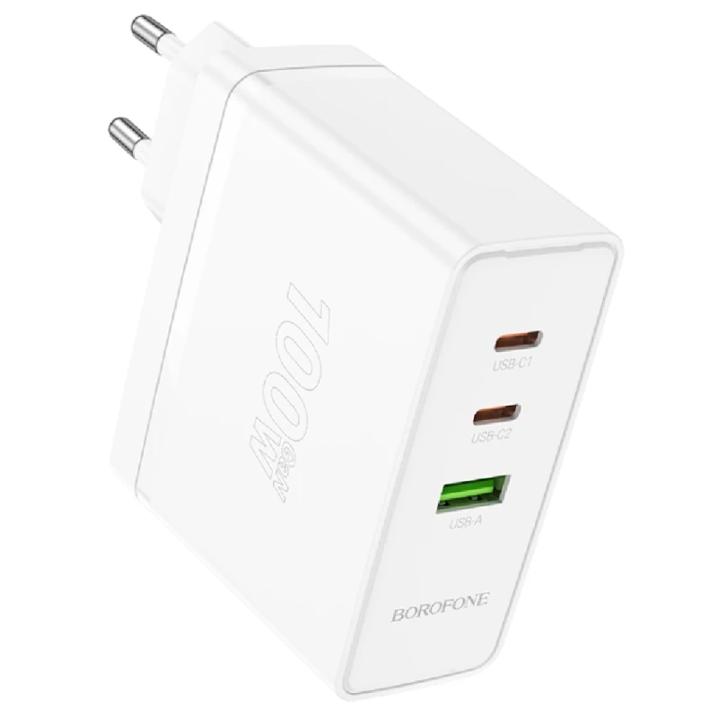 Сетевое зарядное устройство Borofone Charger İmperial PD100W BN11 White