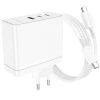 Borofone Charger + Cable Type-C İmperial PD100W BN11 White