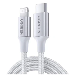 Cable Ugreen USB-C TO Lightning 2M SILVER / US304-70525