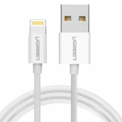 Cabel Ugreen USB to lightning MFI 2.4A 1M Silver / US199-60161