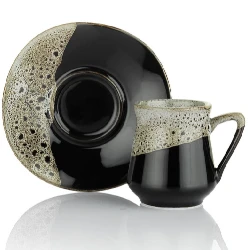 Qəhvə dəsti Schafer Legacy 12 parça Qara 02 8699131763124