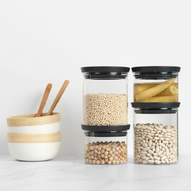 Контейнер для хранения Brabantia Jar Round 0.6L 298288