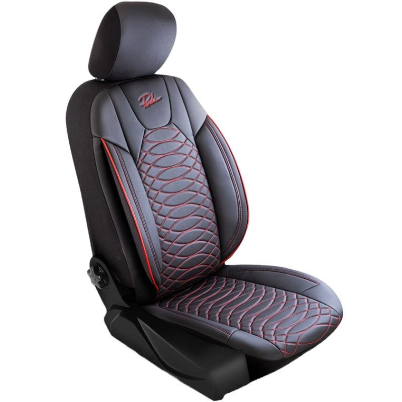 Oturacaq örtükləri Panda Sydney Series Black/Red