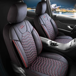 Чехлы на сиденья Panda Sydney Series Black/Red