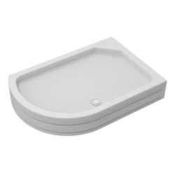 Duş altlığı Lavanna Komfort yarım oval (Sağ) RL500 125*85/sm
