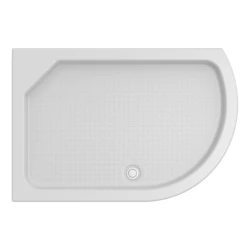 Душевой поддон Lavanna Komfort полу-овальный (Левый) RL503 135*85/sm