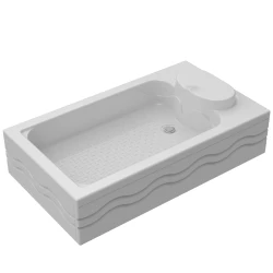 Duş altlığı Lavanna 130 × 80/SM