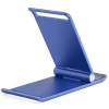 Porodo alum alloy foldable mobile stand Blue / PD-ALFMB-BU