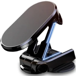 Porodo dashboard N50X6 magnet phone holder with metal plate Black / PD-6MDPH-BK