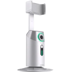 Porodo gimbal with ai face tracking gesture recognition with remote controller WH / PD-GAIFTGR-WH