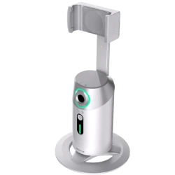 Porodo gimbal with ai face tracking gesture recognition with remote controller WH / PD-GAIFTGR-WH