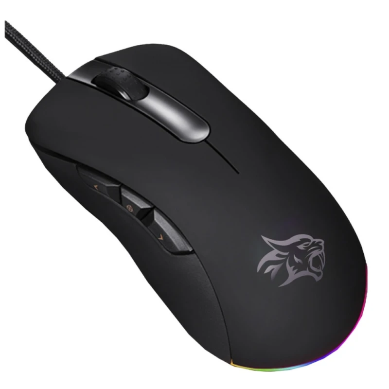 Gaming mouse Porodo BlackHawk 8D Wired Black / PDX318-BK